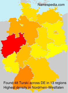 Surname Turski in Germany Surname Turski in Germany