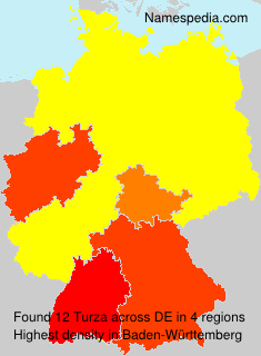 Surname Turza in Germany Surname Turza in Germany