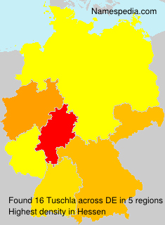 Surname Tuschla in Germany Surname Tuschla in Germany