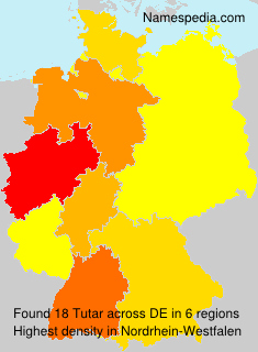 Surname Tutar in Germany Surname Tutar in Germany