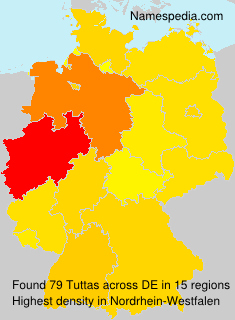 Surname Tuttas in Germany Surname Tuttas in Germany