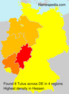 Surname Tutus in Germany Surname Tutus in Germany