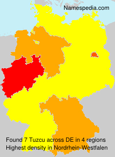 Surname Tuzcu in Germany Surname Tuzcu in Germany