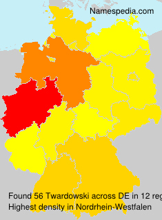 Surname Twardowski in Germany Surname Twardowski in Germany