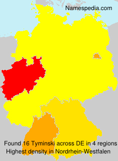Surname Tyminski in Germany Surname Tyminski in Germany