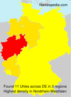 Surname Uhles in Germany