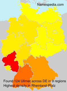 Surname Ullmer in Germany Surname Ullmer in Germany