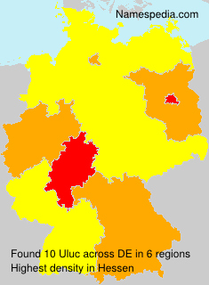 Surname Uluc in Germany Surname Uluc in Germany