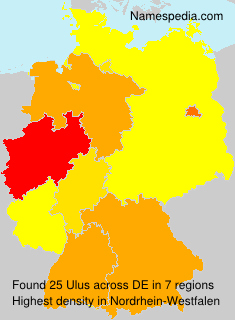 Surname Ulus in Germany Surname Ulus in Germany
