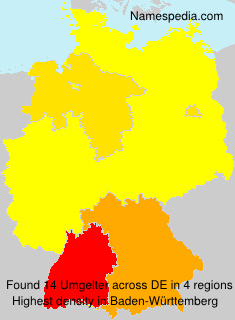 Surname Umgelter in Germany Surname Umgelter in Germany