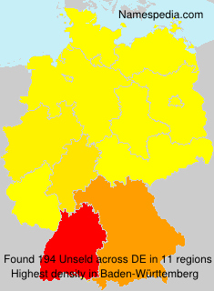 Surname Unseld in Germany Surname Unseld in Germany