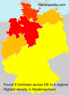 Surname Untrieser in Germany Surname Untrieser in Germany