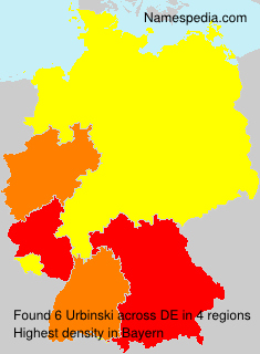 Surname Urbinski in Germany Surname Urbinski in Germany
