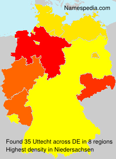 Surname Uttecht in Germany Surname Uttecht in Germany