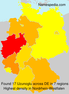 Surname Uzunoglu in Germany Surname Uzunoglu in Germany