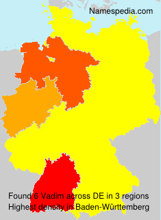 Surname Vadim in Germany Surname Vadim in Germany