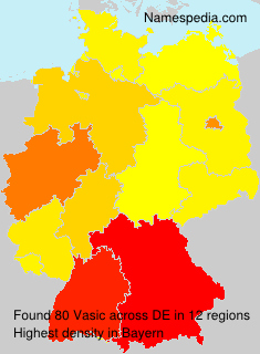 Surname Vasic in Germany Surname Vasic in Germany