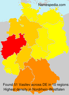 Surname Vasilev in Germany Surname Vasilev in Germany