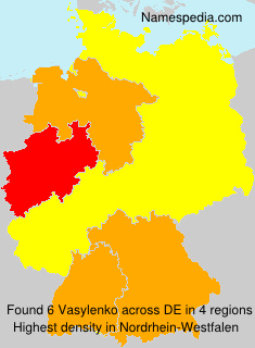 Surname Vasylenko in Germany Surname Vasylenko in Germany
