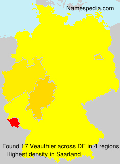 Surname Veauthier in Germany Surname Veauthier in Germany
