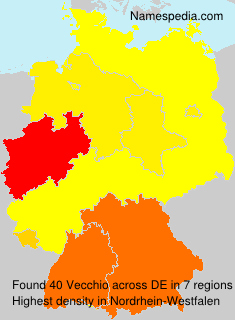 Surname Vecchio in Germany Surname Vecchio in Germany