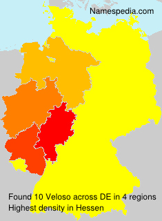 Surname Veloso in Germany Surname Veloso in Germany