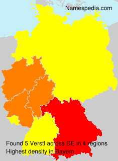 Surname Verstl in Germany Surname Verstl in Germany