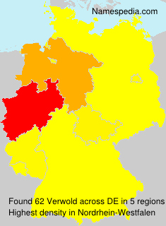 Surname Verwold in Germany Surname Verwold in Germany