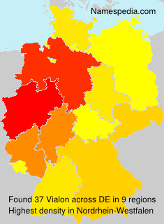 Surname Vialon in Germany Surname Vialon in Germany