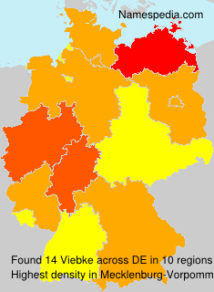 Surname Viebke in Germany Surname Viebke in Germany
