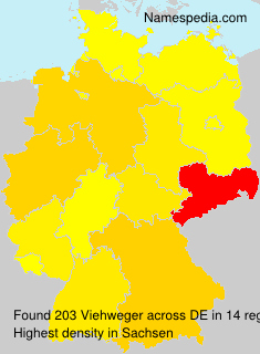 Surname Viehweger in Germany Surname Viehweger in Germany