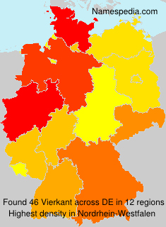 Surname Vierkant in Germany Surname Vierkant in Germany
