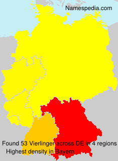 Surname Vierlinger in Germany Surname Vierlinger in Germany