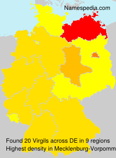 Surname Virgils in Germany Surname Virgils in Germany
