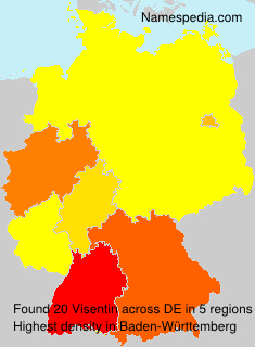 Surname Visentin in Germany Surname Visentin in Germany