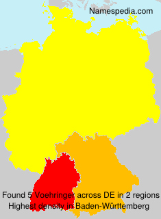 Surname Voehringer in Germany Surname Voehringer in Germany