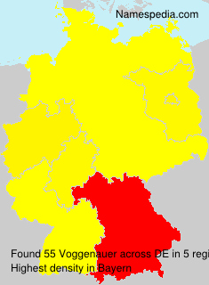Surname Voggenauer in Germany Surname Voggenauer in Germany