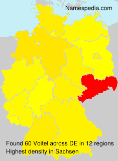 Surname Voitel in Germany Surname Voitel in Germany