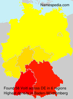 Surname Voitl in Germany Surname Voitl in Germany