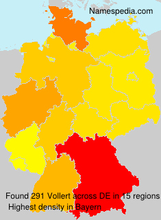 Surname Vollert in Germany Surname Vollert in Germany