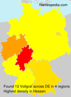 Surname Vollgraf in Germany Surname Vollgraf in Germany