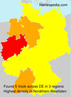 Surname Vook in Germany Surname Vook in Germany