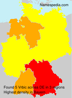 Surname Vrbic in Germany Surname Vrbic in Germany
