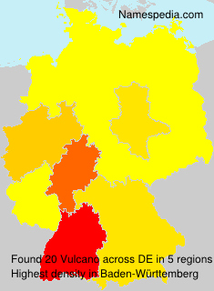 Surname Vulcano in Germany Surname Vulcano in Germany