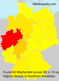 Surname Wachenfeld in Germany Surname Wachenfeld in Germany