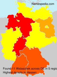 Surname Walaschek in Germany Surname Walaschek in Germany