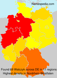 Surname Walczyk in Germany Surname Walczyk in Germany