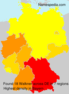 Surname Walkner in Germany Surname Walkner in Germany