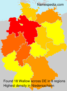 Surname Wallow in Germany Surname Wallow in Germany