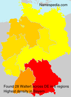 Surname Waltert in Germany Surname Waltert in Germany